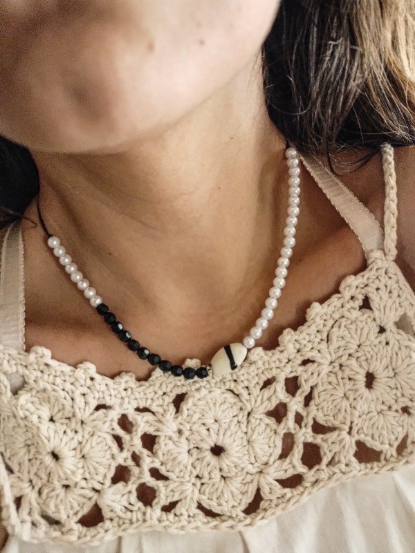 Producto - COLLAR black n white