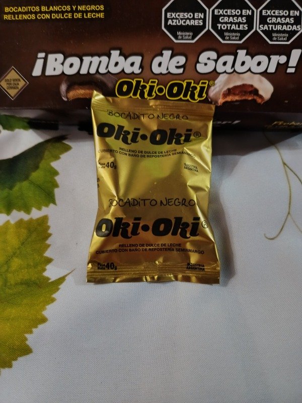 Producto - Bocado de dulce de leche y chocolate negro