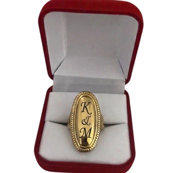 Producto - Anillo cleopatra con grabado