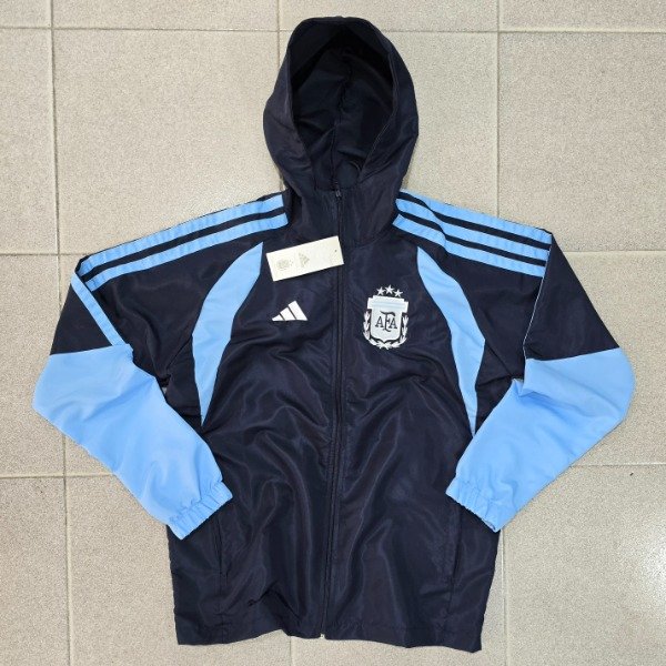 Producto - Campera Rompeviento Selección Argentina Mundial 2026 Azul
