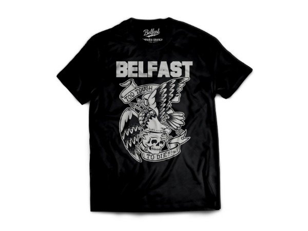 REMERA TOO TOUGHT TO DIE X GONZA DUARTE