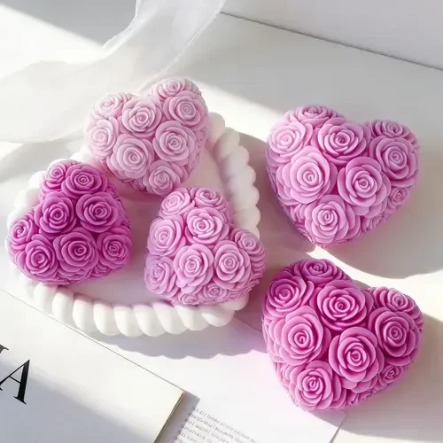 Producto - Molde corazón rosas love - 0