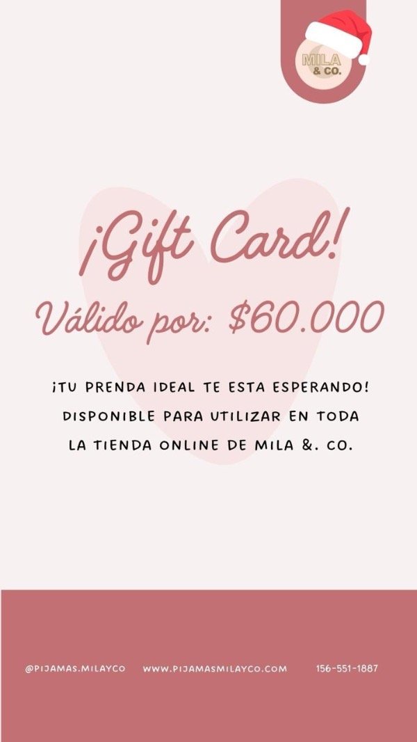 Producto - GIFT CARD NAVIDEÑA