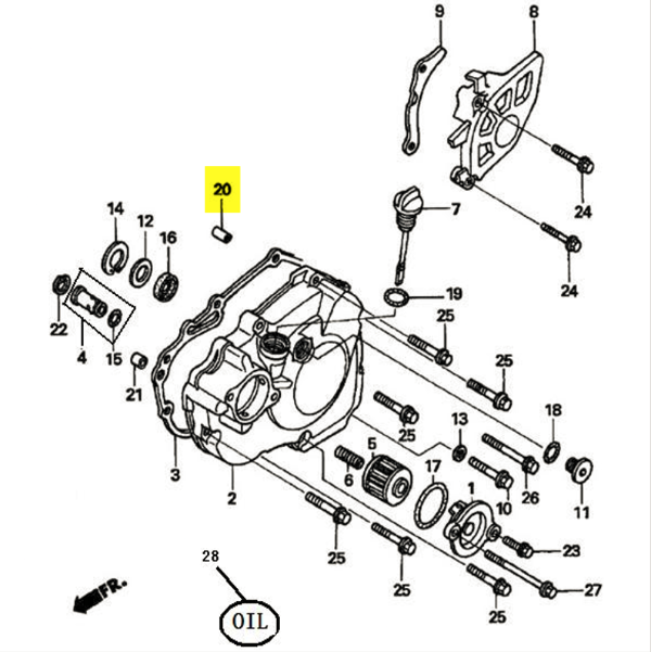Producto - 1416 - Pasador (8x14) [1820]