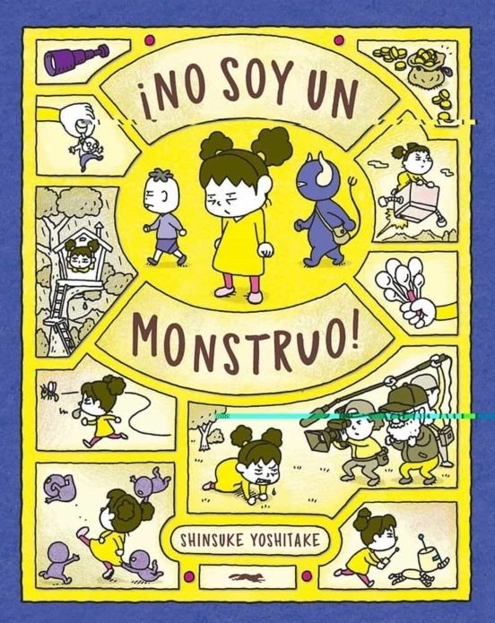 Producto - No soy un monstruo! Shinsuke Yoshitake. Editorial Libros del zorro rojo
