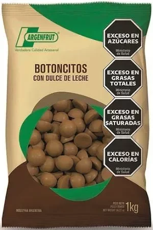 Producto - Botones con dulce de leche ARGENFRUT x 1 KG