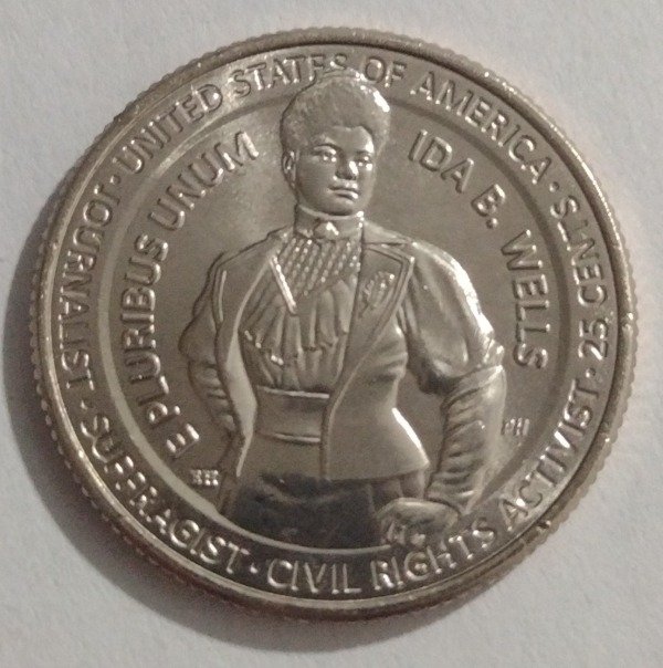 Producto - EE.UU. 25 cents 2025  Ida Wells ceca D, P o S a elegir