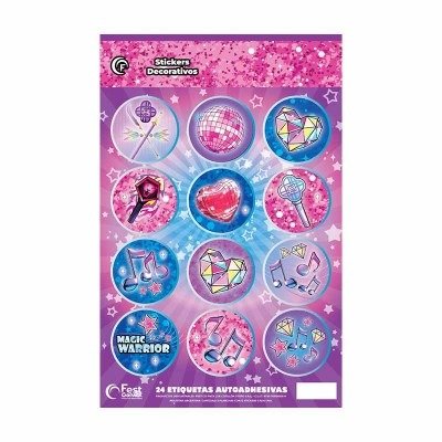 Producto - Sticker x 24 un guerreras kpop cantante