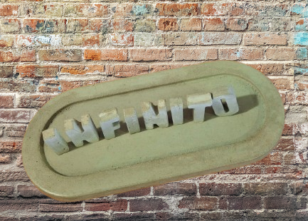 Producto - BANDEJA CEMENTO OVAL 25CM