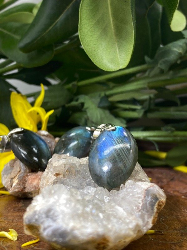 Producto - Piedras perforadas de labradorita
