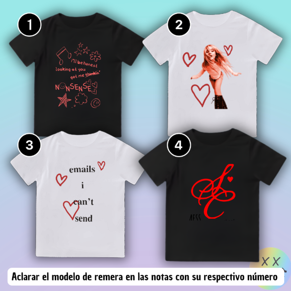 Producto - Baby Tee Sabrina Carpenter #2