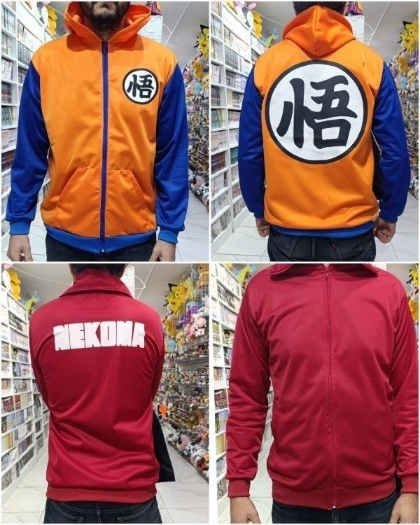 Producto - Campera Haikyu y Dragon Ball (Ingrese para elegir Talle y Modelo)
