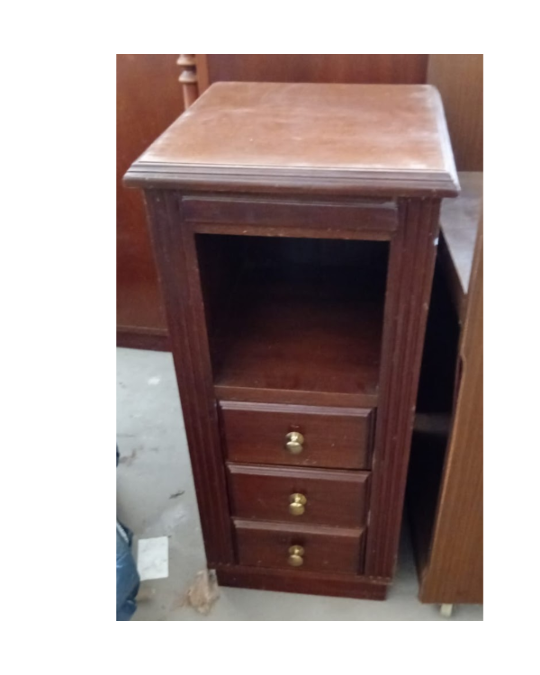 Producto - Mueble de madera con cajones multiuso	/ 70x40x35