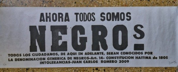 Producto - Romero, Juan Carlos - Ahora todos somos negros (firmado) - 3