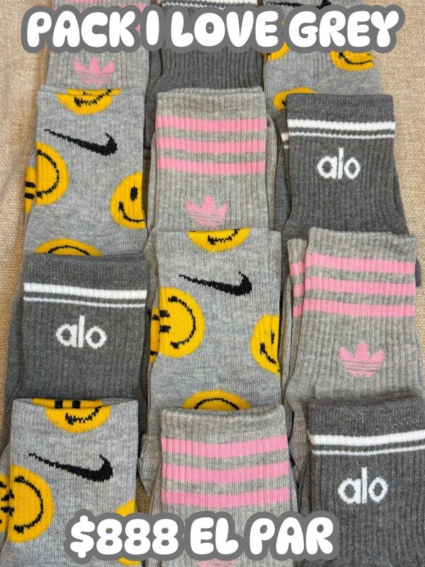 Producto - Pack Adidas I love Grey