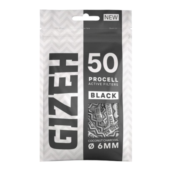 Producto - GIZEH FILTROS CARBON ACTIVADO 6MM X50U