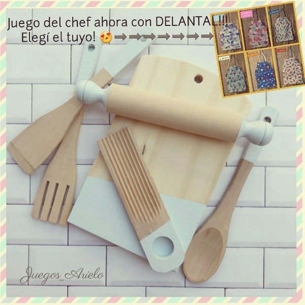 Producto - Kit de Cocinar CON DELANTAL