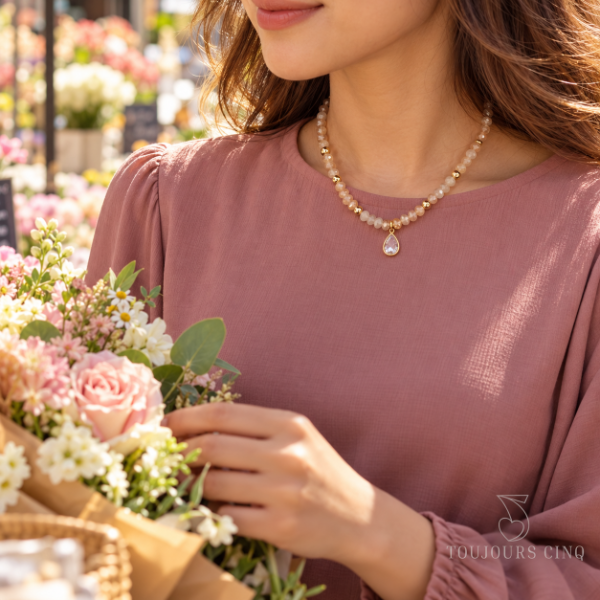 Producto - Collar Zuri Nude - 0