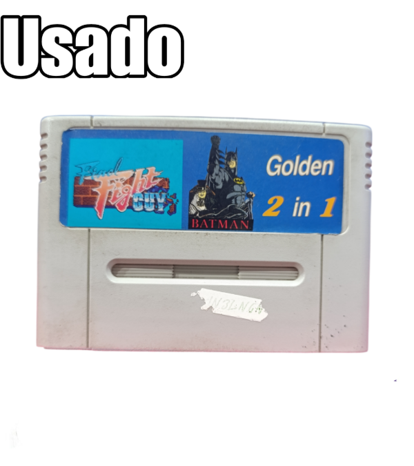 Producto - Final Fight Cuy Golden 2 in 1 Fisico Usado Super Nintendo