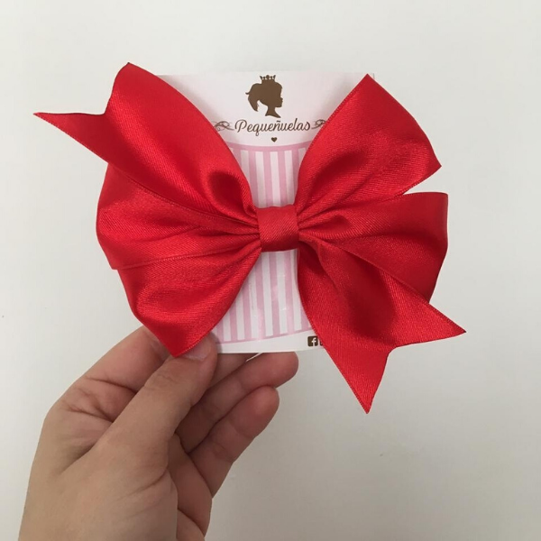 Producto - Maxi Moño Mia Rojo