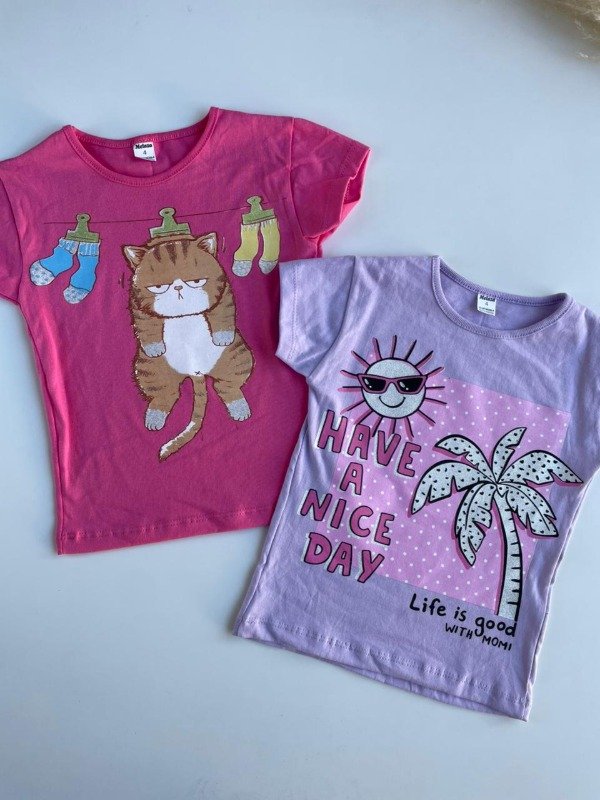 Producto - Remera Manga Corta NENA - COD 841