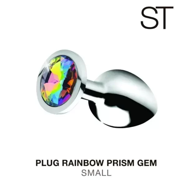 Producto - BUT PLUG RAINBOW PRISM GEM SMALL - 0