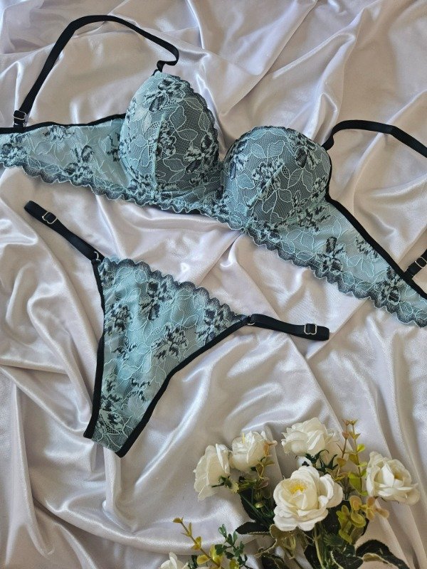 Producto - CONJUNTO ARMADO CON PUSH UP DE ARO (A08 B) CELESTE