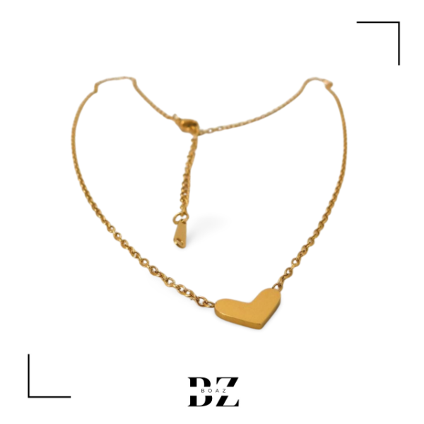 Producto - CADENA ACERO DORADO CON DIJE X PCS 1829-12