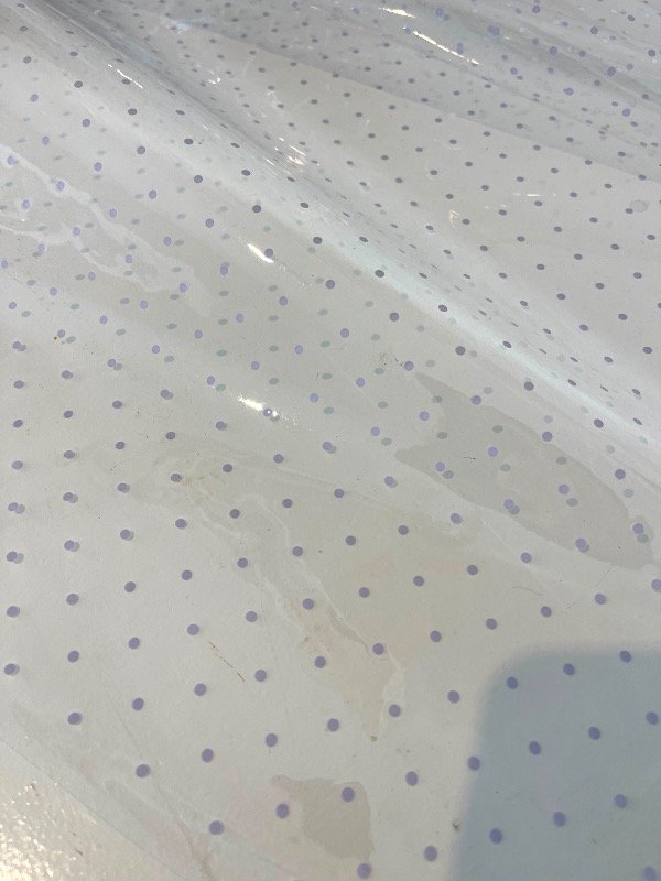 Producto - Cristal Lunares Azulino