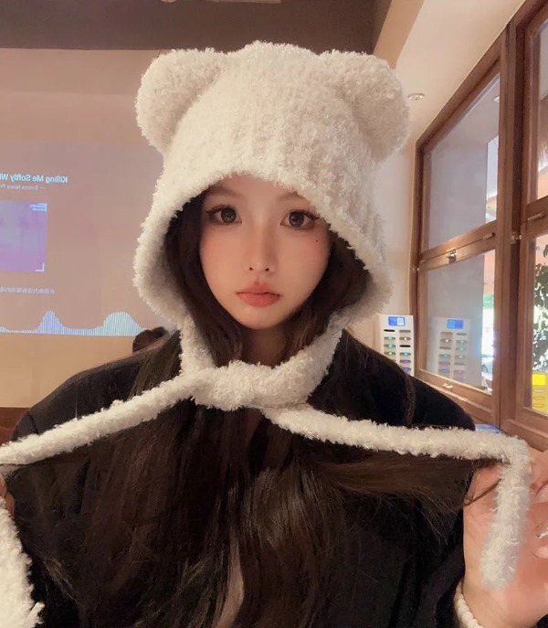 Producto - Gorro con Orejitas Osito