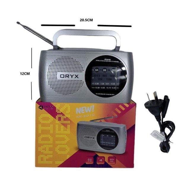 Producto - RADIO ORYX 4 BANDAS DUAL 2010