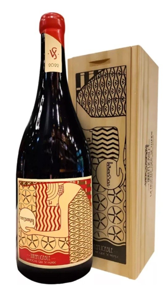 Producto - Irreplicable tinto en caja de madera