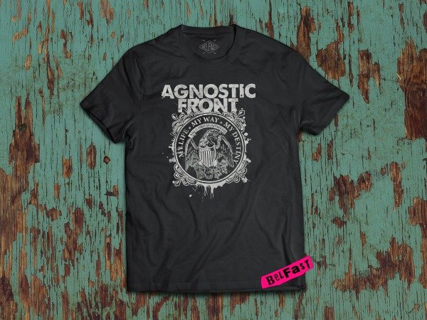 REMERA AGNOSTIC FRONT RUSTY