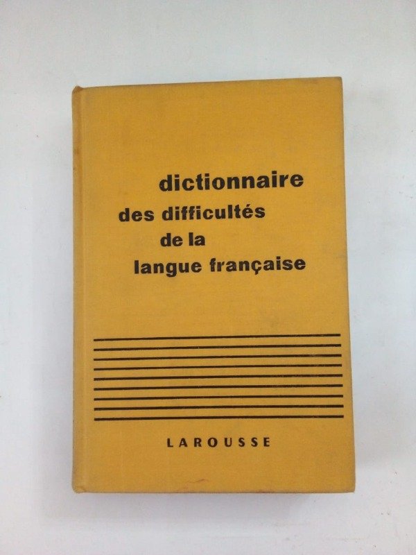 Producto - Dictionnaire des difficultés de la langue francaise - A Thomas - Larousse 1956