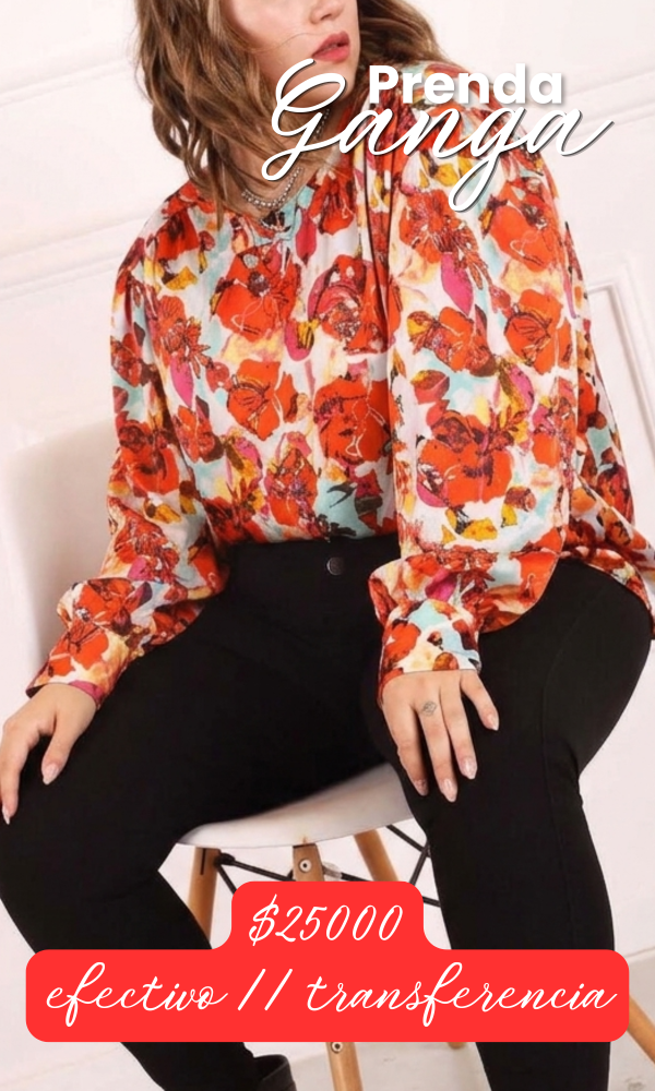 Producto - Blusa Rococo Roja