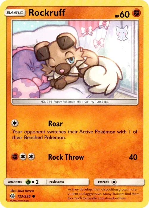 Producto - Rockruff - 123/236 - Cosmic Eclipse