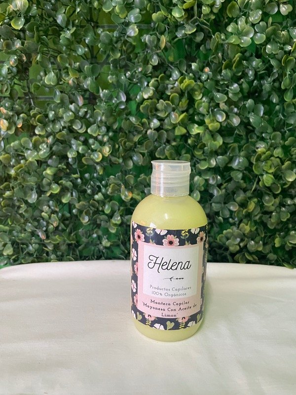 Producto - Manteca Capilar Mayonesa con aceite de Limon