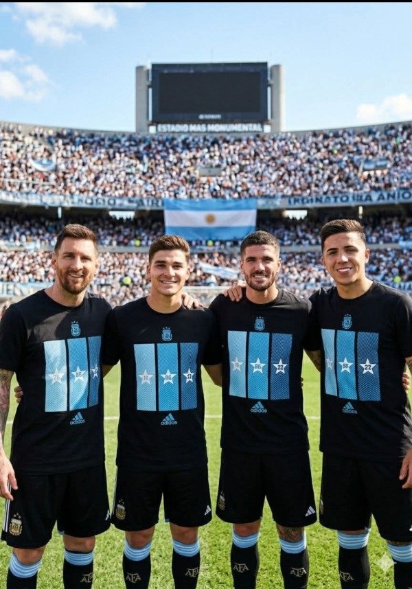 Producto - Nueva camiseta de la Argentina