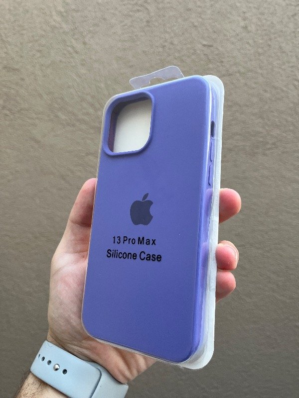 Producto - Silicone 13 pro Max violeta claro