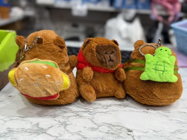 Producto - Peluche capybara llavero