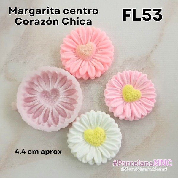 Producto - Margarita centro corazón Chica FL53
