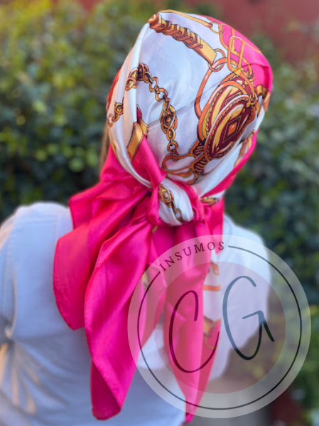 Producto - Pañuelo Fucsia XXL