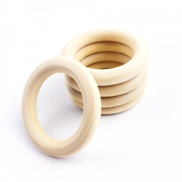 Producto - ARGOLLA DE MADERA 6.5CM