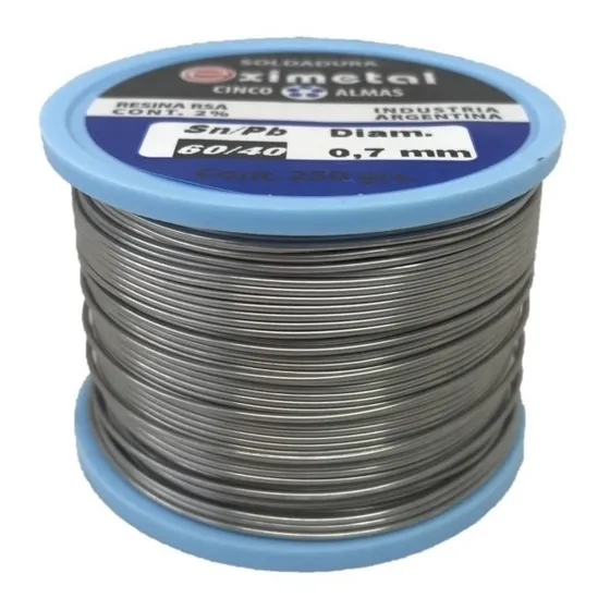 Producto - Estaño Eximetal  60/40 Soldadura  Rollo 250gr