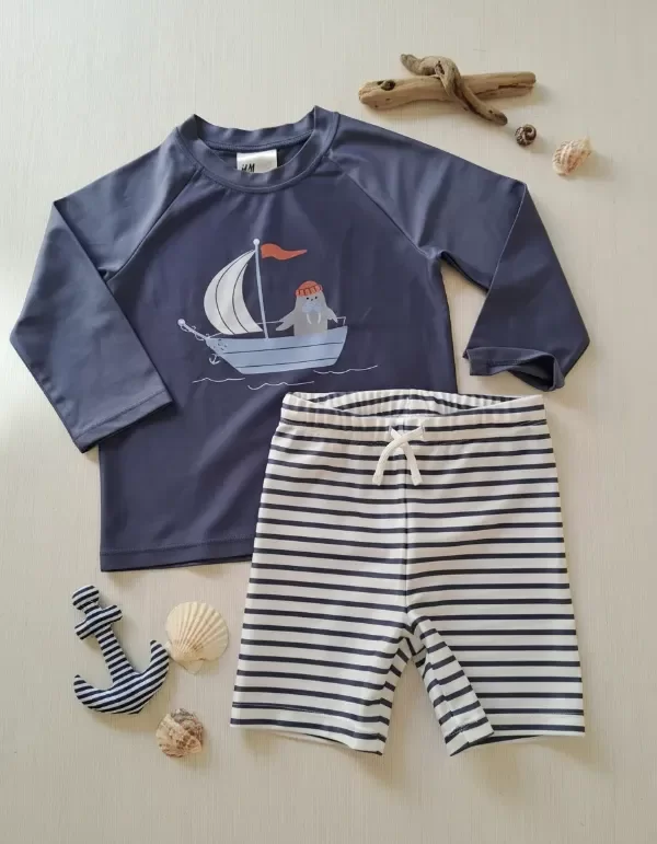 Producto - Traje de baño Marinero HyM Con proteccion UPF50