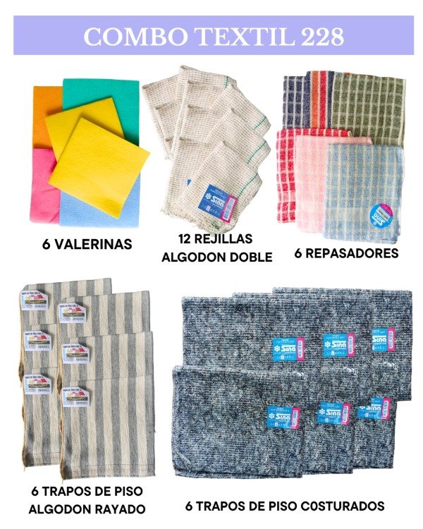 Producto - COMBO TEXTIL 228