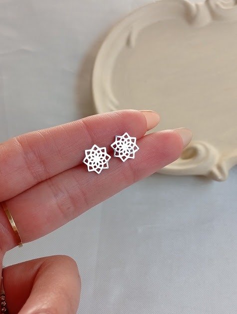 Producto - Aros mandalas - Acero quirúrgico