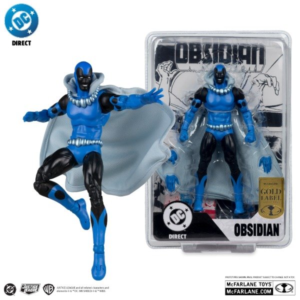 Producto - Obsidian (Infinity Inc #16) with Lithograph (Gold Label) Brand: DC Direct