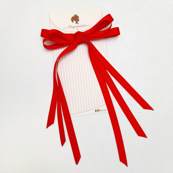 Producto - Moño Leonor Rojo