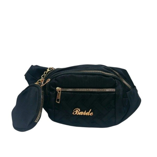 Producto - Riñonera Baide Corazon con Monedero Negra